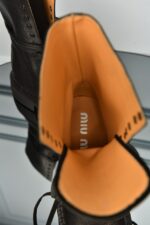 Leather Laced Booties - Image 2