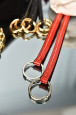 Parada Soft Sound Small Leather Shoulder Bag with Charms - Image 10