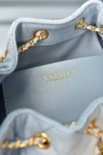 Chanel 25 Small Denim Handbag - Image 14