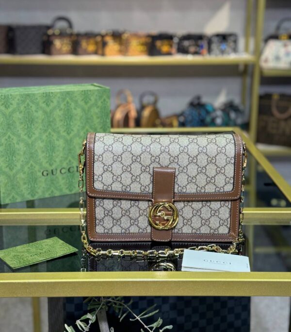 Ophidia Chain Shoulder Bag