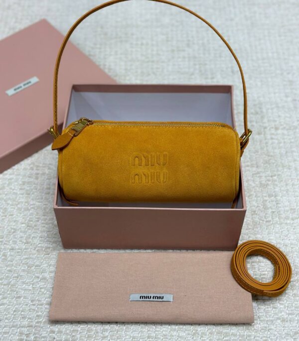 Miu Miu Suede pouch