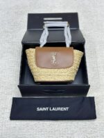 MINI MANON IN RAFFIA NATUREL