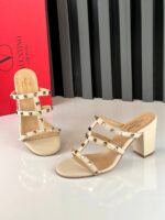 Valentino Rockstud Slide Sandal - Image 3