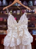 WHİTE MİNİ DRESS - Image 2