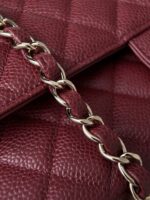 Chanel Burgundy Red Quilted - Image 5